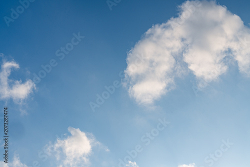 Cuadro en lienzo 雲の隙間から見える空