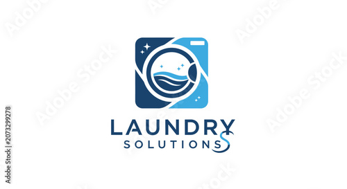 Laundry Solutions Logo and Brand Name.