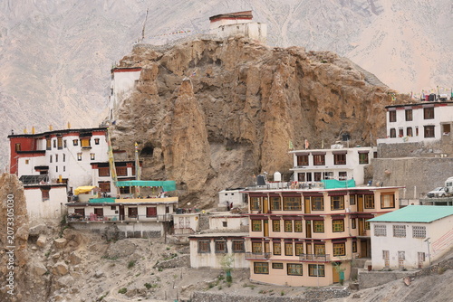 Monastery in hills