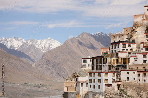 Monastery in hills