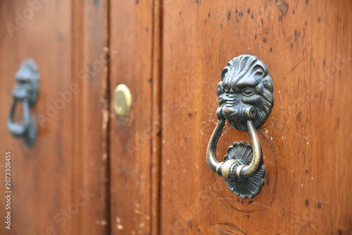 Poignées de porte en bronze