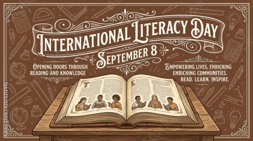 International Literacy Banner