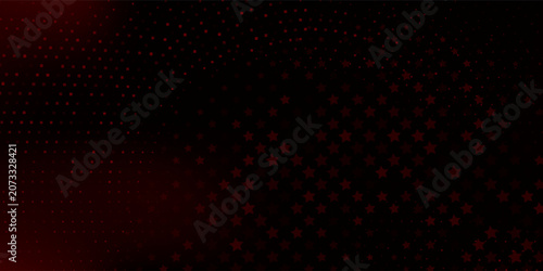 Dark Red vector texture with circles  stars. Abstract design in gradient style with bubbles  stars. Design elgant light red