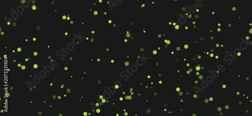 Foto Abstract glowing green particle background