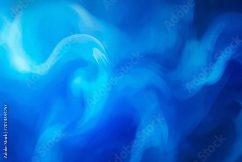 Abstract blue blurred gradient mesh background design for your presentation,	
