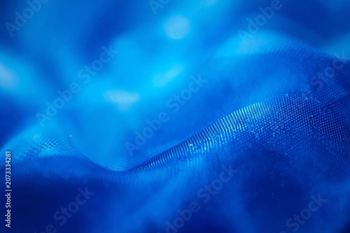 Abstract blue blurred gradient mesh background design for your presentation,	
