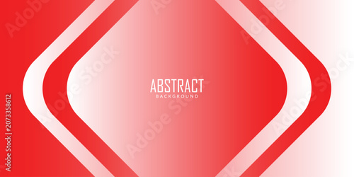 Red Ribbon Wave on White Background Vector Illustration for National Celebration Banner, Greeting Card, Holiday Design and Decorative Symbol Template