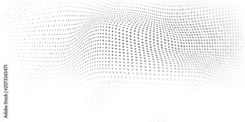 Fotografía grunge Halftone white and black dots pattern and black gradient grunge texture background