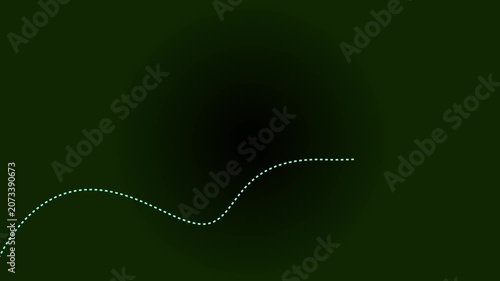neon location pins icon travel concept animation