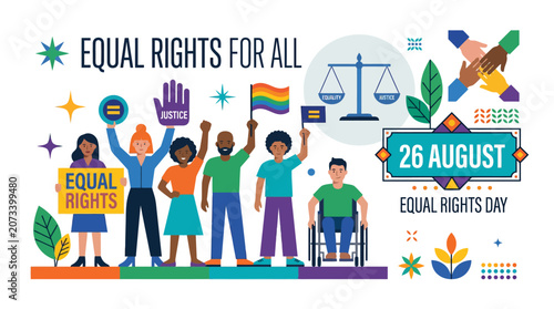 Photos Equal Rights Day Celebration: Diversity, Inclusion, Justice, Equality