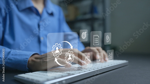 Canvastavla Digital change management system concept
