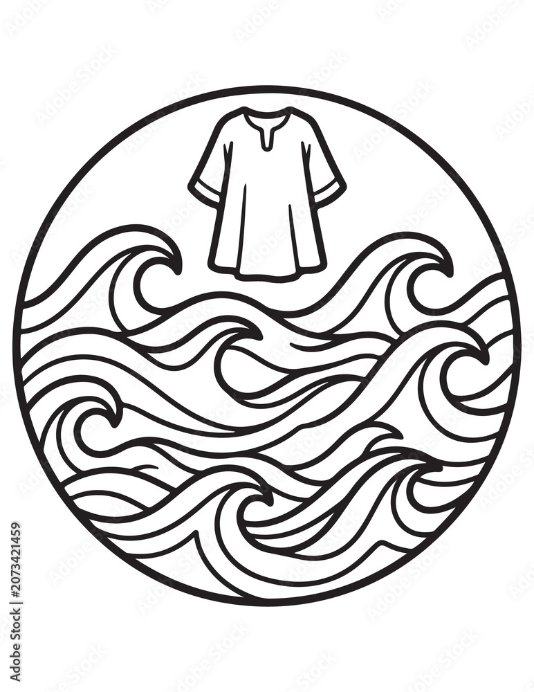 Fototapeta premium Anxiety Relief coloring pages