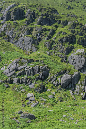 Rocky mountain landscape in the mountains