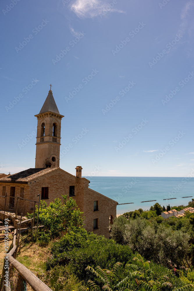 Fototapeta premium Cupra Marittima Alta or Marano. Marche. Views 0626