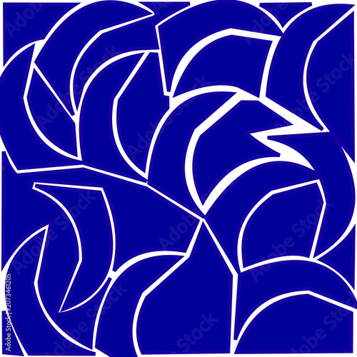 Abstract blue background 