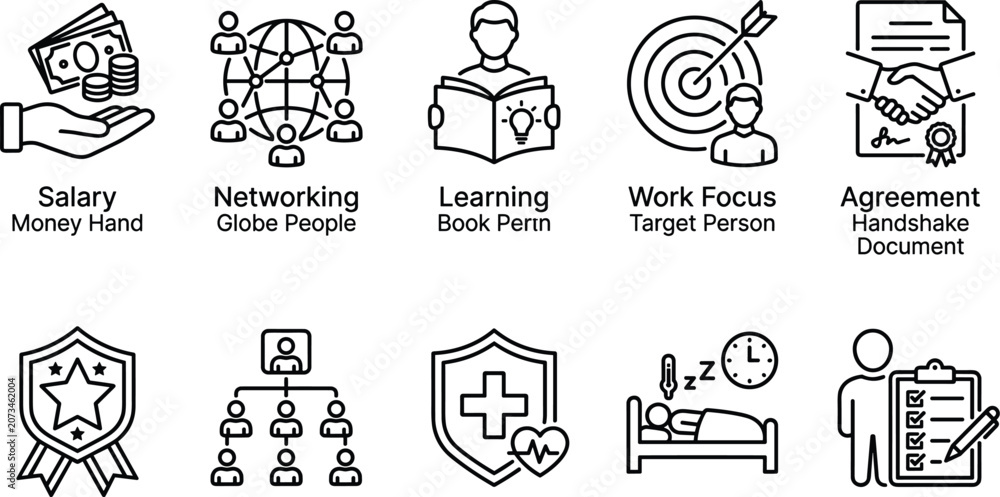 Fotografie Value creation hands star flexibility stretch arrows performance metrics dashboard profitability dollar