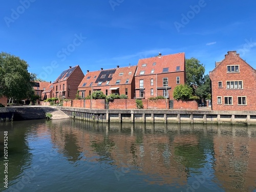 River Wensum in Norwich, England