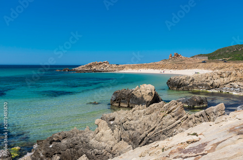 Beautiful seascape view from the north of Tunisia