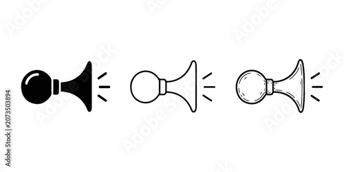 Konstfotografi Vehicle horn set