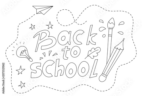 Photography Back To School And Coloring Page