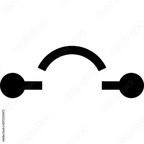 Circuit Breaker Electrical Safety Power Engineering Device Icon Set