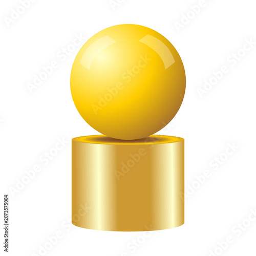geometric in golden design
