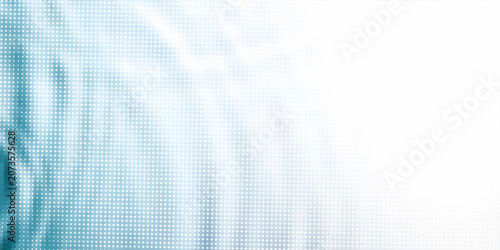 Foto Blue and white water ripples light surface overlay background