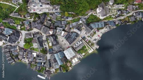 Aerial View of Hallstatt, Austria: Attractions in Europe