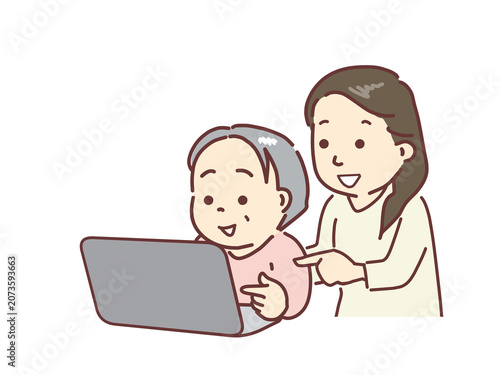 パソコンの使い方を教えてもらう、ネットショッピング、動画視聴など