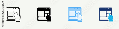 Interface Single Icon Pack Multistyle