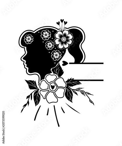 Floral Woman Svg Bundle