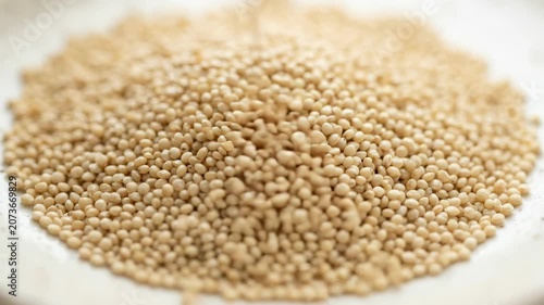 Close Up of Amaranth Grains in a Bowl, Healthy Eating Ingredient