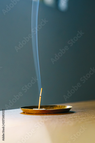 Incense Smoke Relaxation Scene