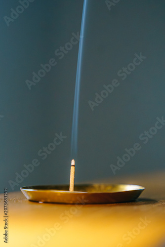 Incense Smoke Relaxation Scene