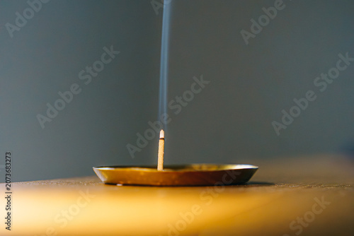 Incense Smoke Relaxation Scene