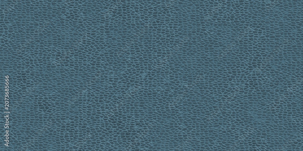 Fototapeta premium Teal Blue, real leather backgrounds, high resolution texture for designs