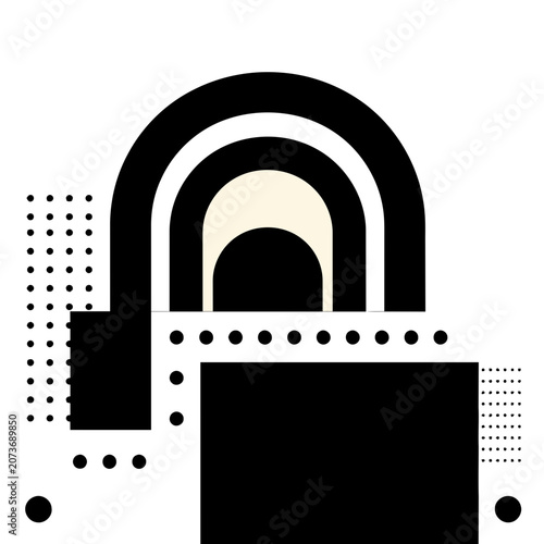 Minimalist Padlock Vector Icon