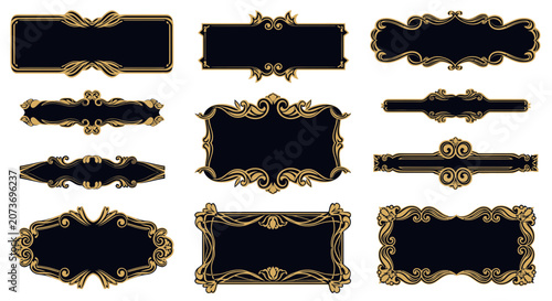 Ornate Decorative Frames Collection