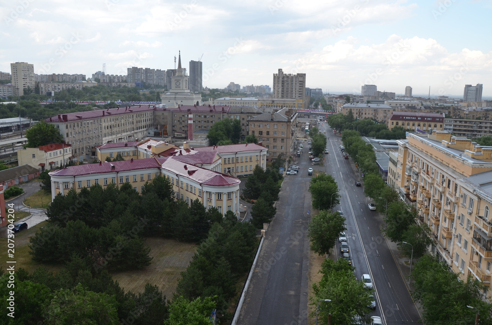 Fototapeta premium Volgograd. Landscapes of the city