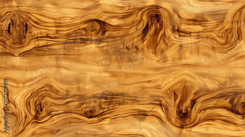 Natural wood grain texture with rich swirling patterns and warm tones