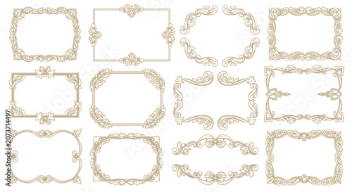 Ornate Decorative Frames Collection