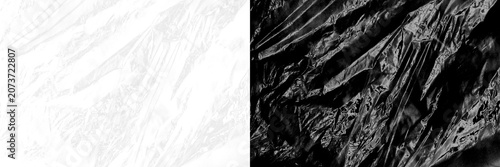 overlay texture effect  of black polyethylene HDPE recycled plastic sheets  with realistic natural light reflection. Shiny screen glare on panel surface isolated on a transparent PNG 