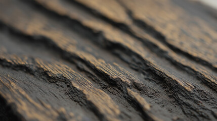 musket. Close-up of dark wood grain patterns on aged oak, natural lighting, shallow depth of field, minimalist composition. real-estate listings.