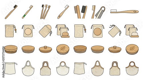 Painter tools and supplies.