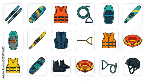 Life Jackets and Safety Gear.