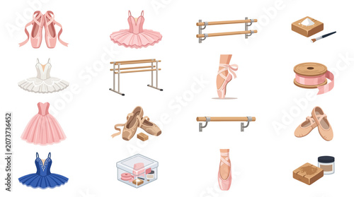 Dollhouse Ballet Dance Accessories.