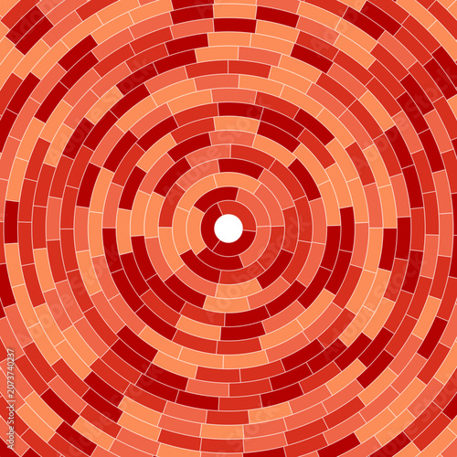 Segments centered. Abstract pattern. Solid cells in frame. Light weight. Medium padding. Trending vector illustration.