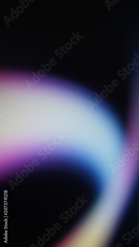 Abstract purple neon light streak