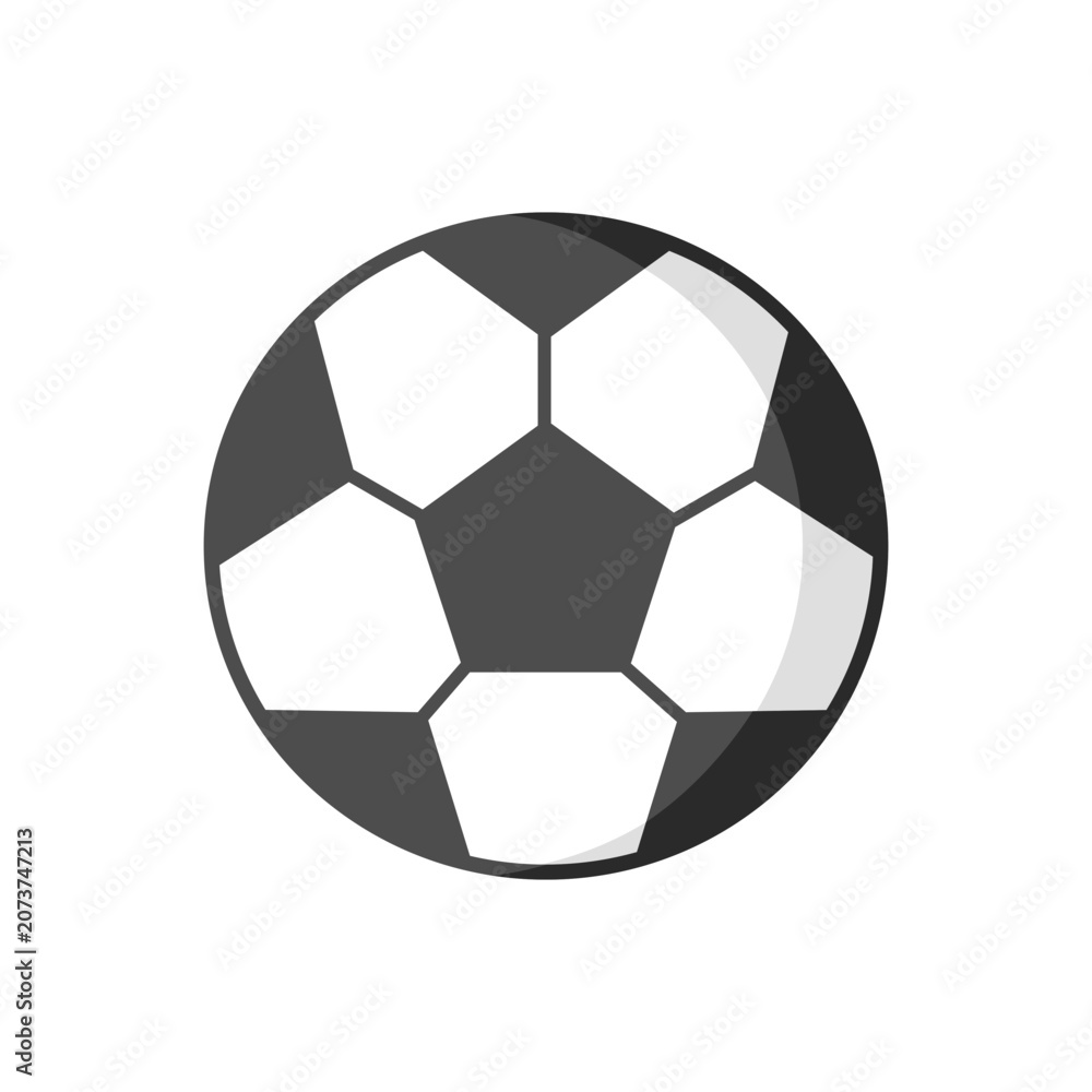 Fototapeta premium soccer ball isolated on white