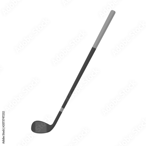 black golf club
